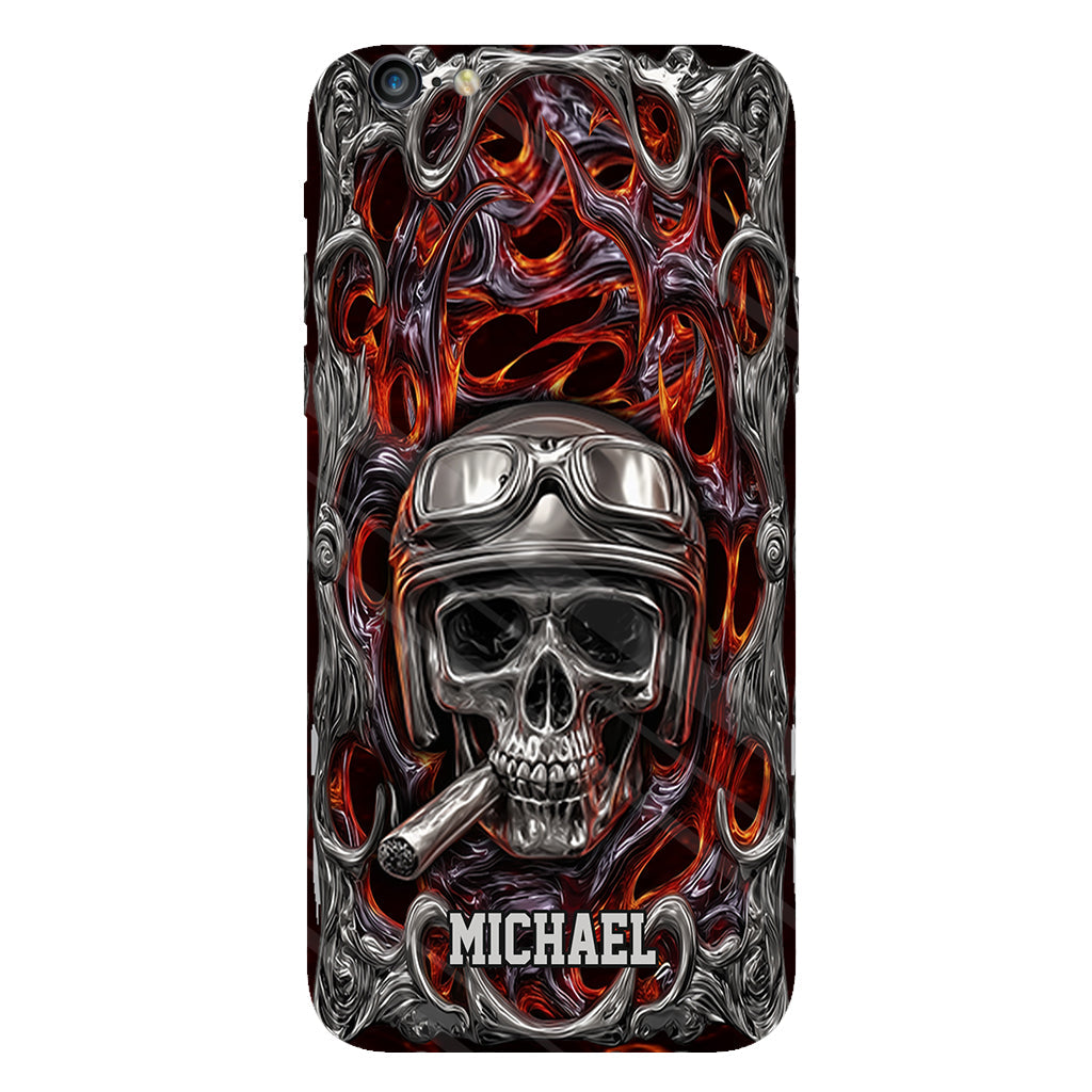 Ride Or Die - Personalized Biker Full Print Phone Case