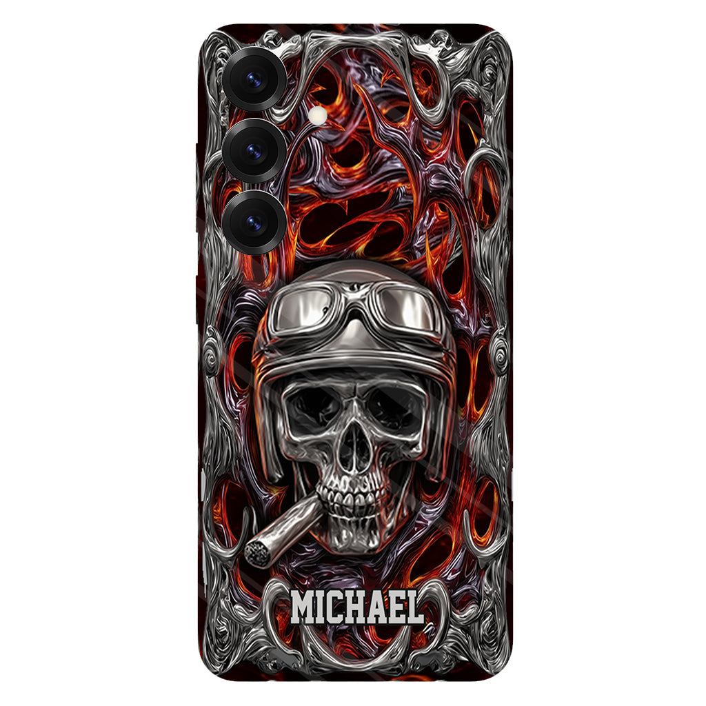Ride Or Die - Personalized Biker Full Print Phone Case