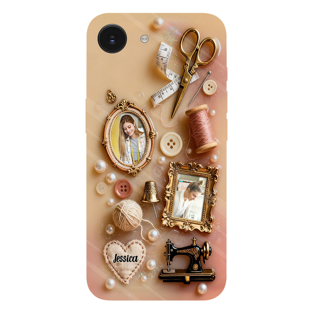 Love Sewing - Personalized Sewing Full Print Phone Case