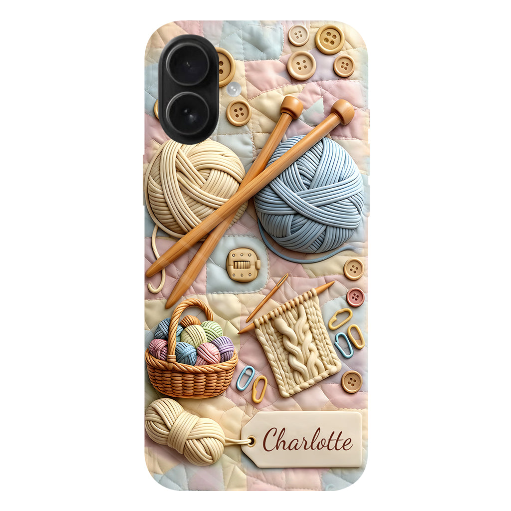 Love Sewing - Personalized Sewing Full Print Phone Case